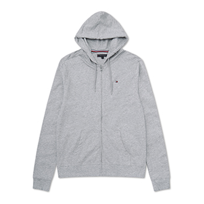 Tommy Hilfiger 纯棉旗标开襟连帽卫衣 UM0UM01611