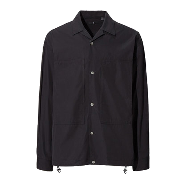 【Jil Sander联名】UNIQLO +J系列 双口袋宽松长袖衬衫 男女同款 440372
