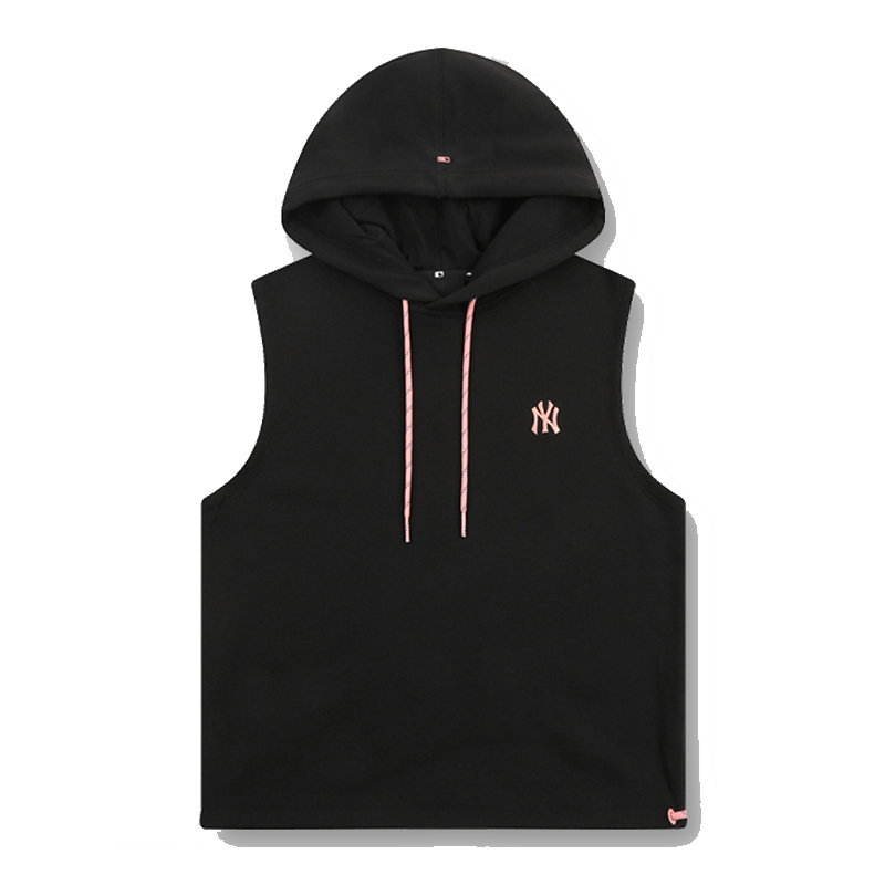 MLB 女装 连帽无袖刺绣Logo马甲 31TKWS131