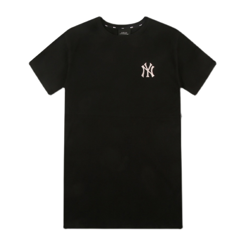 MLB 女装 NY小标抽绳收腰圆领连衣裙 31OP06