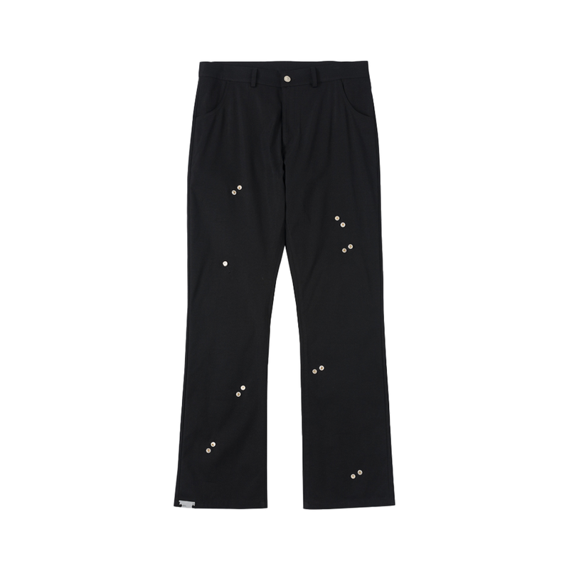 YADcrew 原创设计多扣直筒长裤 WXRQ95