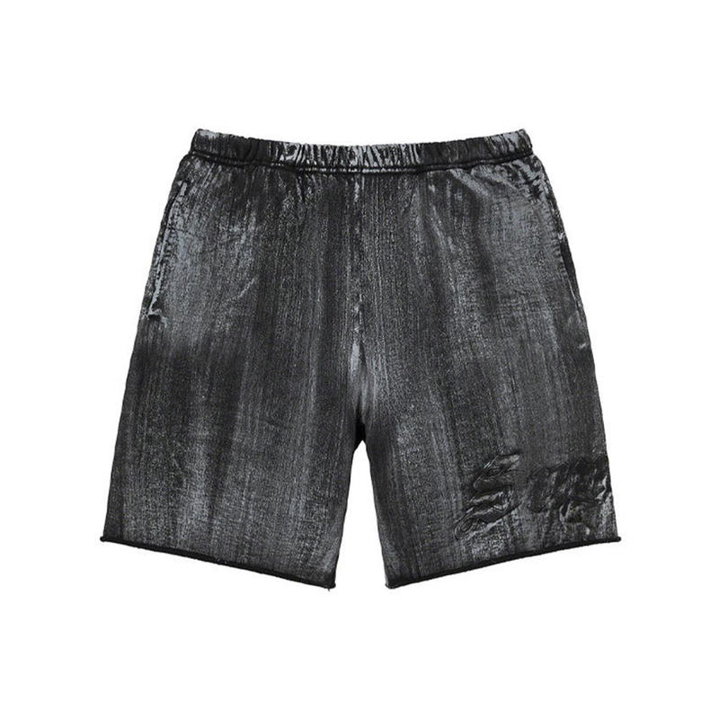 Supreme Week 9 Brush Stroke Sweatshort 画笔条纹运动短裤 男女同款