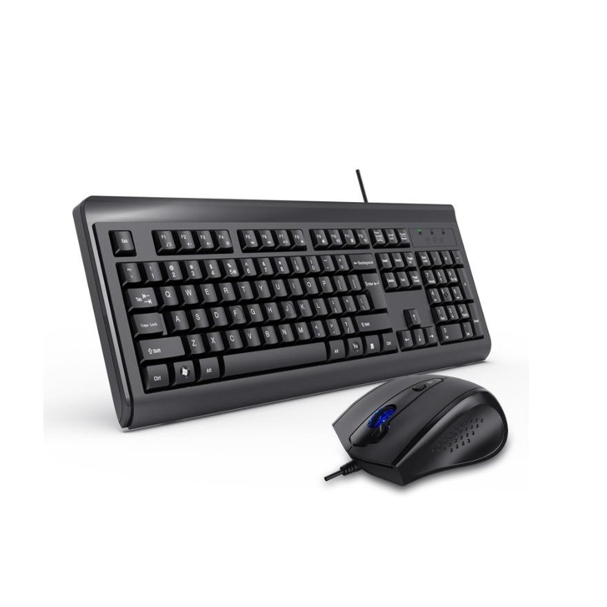 A4TECH/双飞燕 KB系列 有线键盘鼠标套装