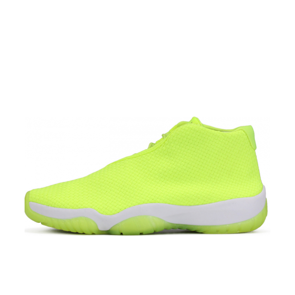 推荐商品：Air Jordan Future 篮球鞋 减震回弹防滑耐磨舒适透气复古编织织物 Volt 荧光绿