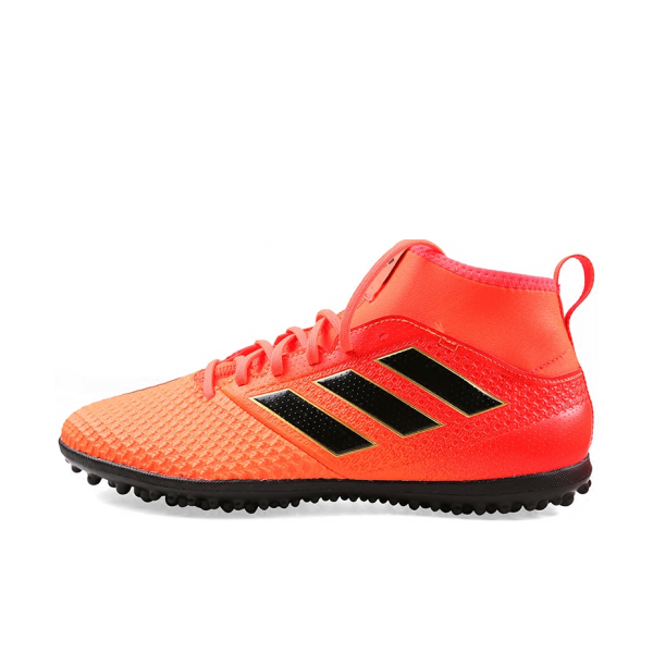 推荐商品：adidas ACE 17.3 Primemesh TF 中端 碎钉 人造草地 防滑耐磨 足球鞋 Orange/Black 橙黑