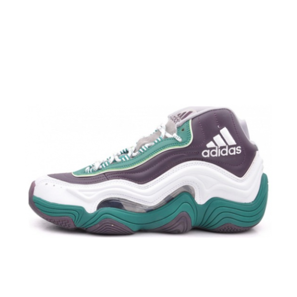 推荐商品：adidas Crazy 2 KB8 II 篮球鞋 实战轻便耐磨运动舒适减震 Green/White/Black 白绿