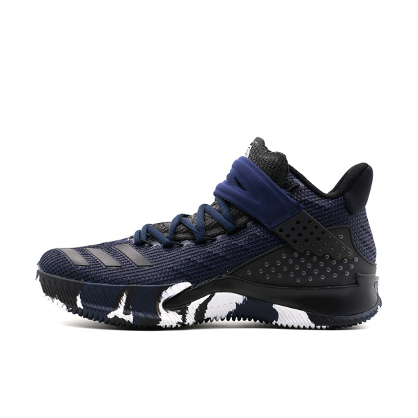 推荐商品：adidas Ball 365 实战训练 舒适柔软 防滑耐磨 篮球鞋 Navy/Black 黑蓝