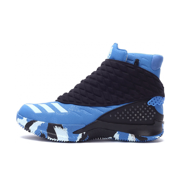 推荐商品：adidas Ball 365 实战训练 舒适柔软 防滑耐磨 篮球鞋 High Blue/Black/White 蓝黑Hi