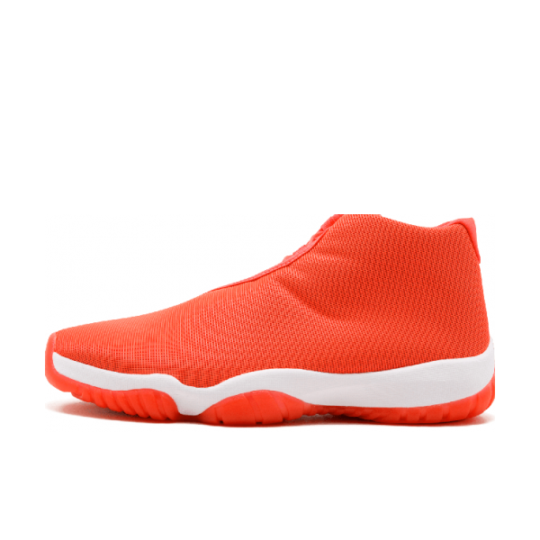 推荐商品：Air Jordan Future 篮球鞋 减震回弹防滑耐磨舒适透气复古编织织物 Infrared 23 荧光橙