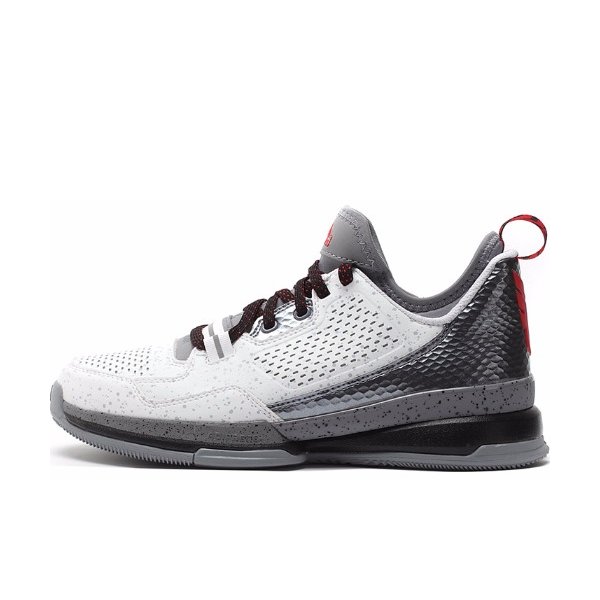 推荐商品：adidas Dame Lillard 1 利拉德 篮球鞋 防滑耐磨透气圆头减震实战 White/Black/Silver 银色