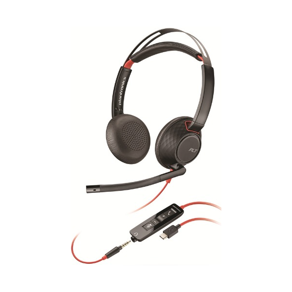 Plantronics/缤特力 BLACKWIRE C5220 头戴式有线耳机