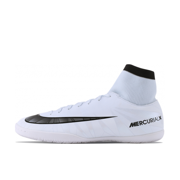 推荐商品：Nike MercurialX Victory VI DF IC 中端 平底 室内 足球鞋 White/Black 白黑色