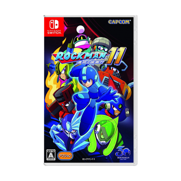 Nintendo/任天堂 Switch游戏 洛克人11 命运的齿轮