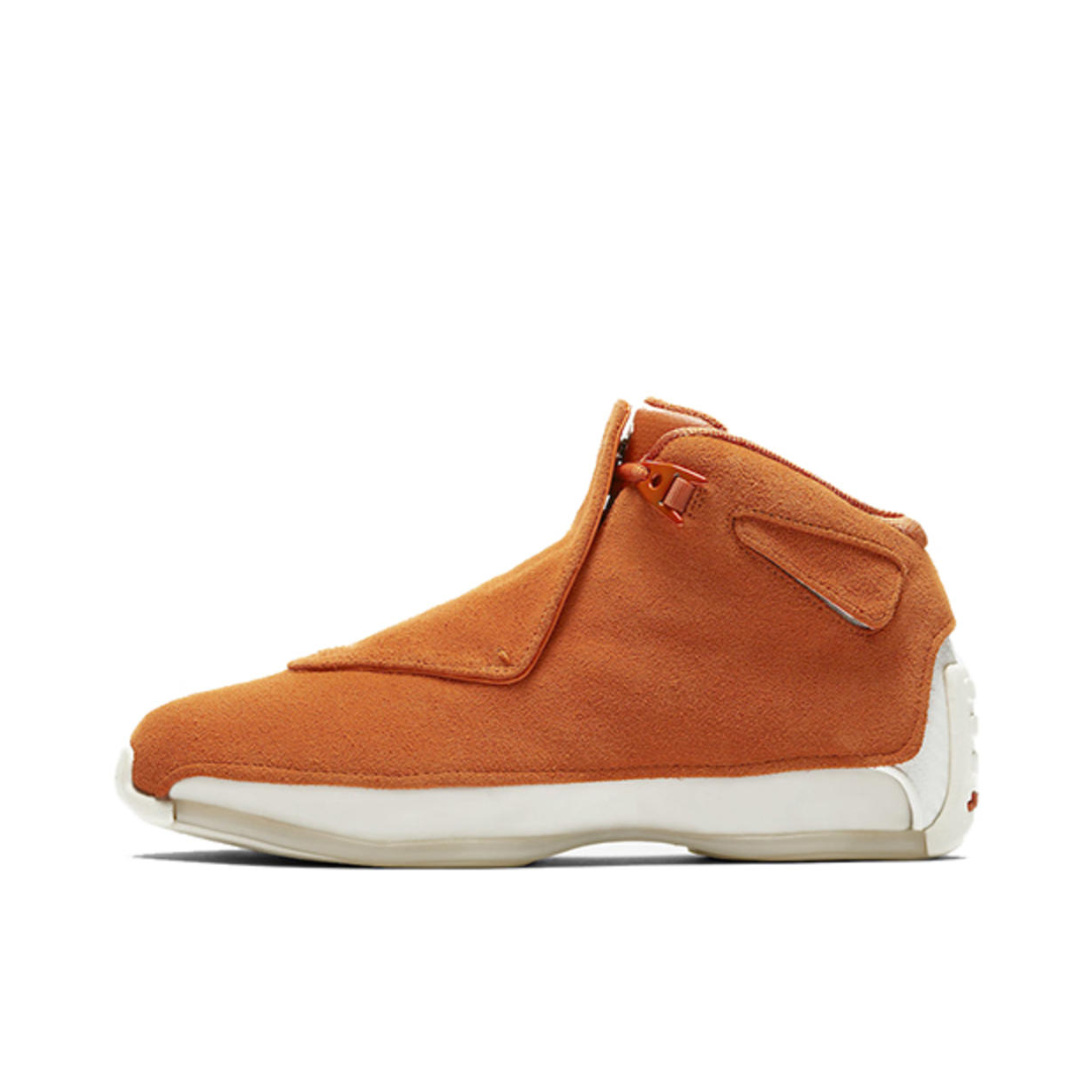 推荐商品：Air Jordan 18 篮球鞋 复古防滑减震轻便 Campfire Orange 橙色麂皮