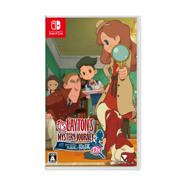 Nintendo/任天堂 Switch游戏 雷顿教授神秘之旅