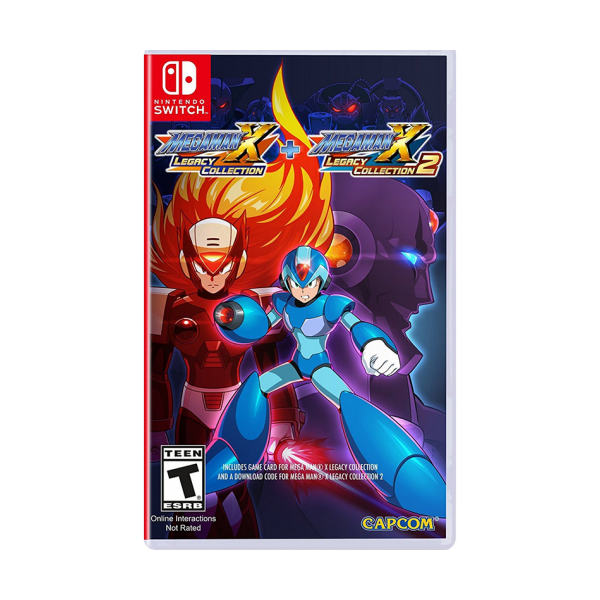 Nintendo/任天堂 Switch游戏 洛克人X 纪念1+2合集