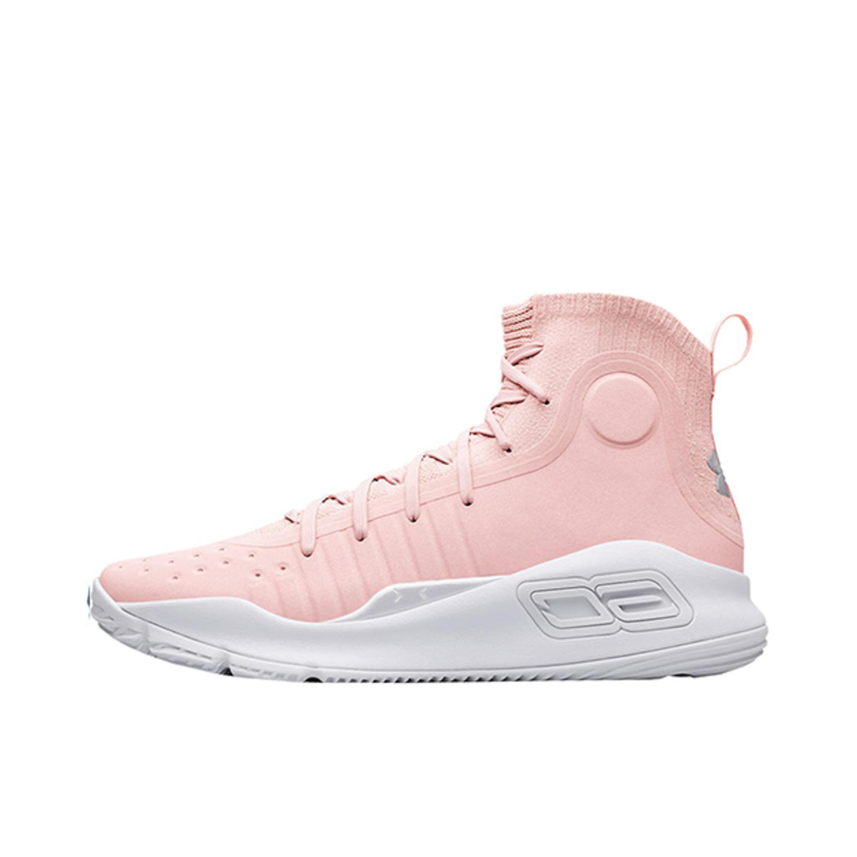 推荐商品：Under Armour/安德玛 Curry 4 库里4 实战训练 防滑耐磨 舒适减震 时尚百搭 篮球鞋 Flushed Pink 粉/白