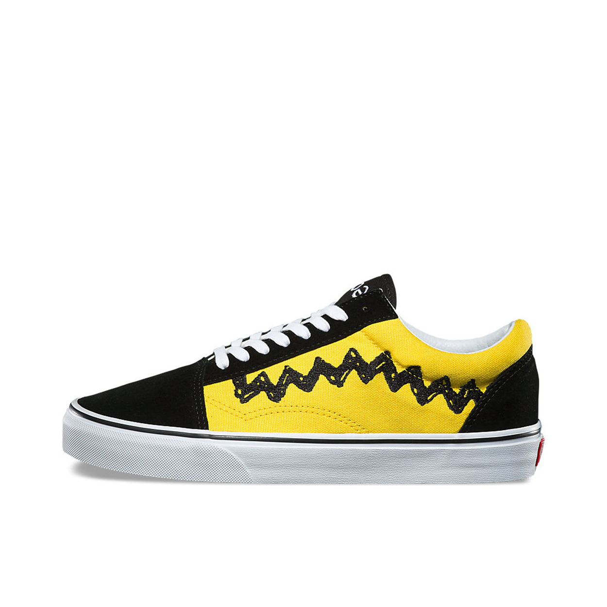 推荐商品：Vans/范斯 Old Skool 滑板鞋 板鞋 轻便防滑复古舒适经典 Charlie Brown Black Peanuts 联名/黑黄色