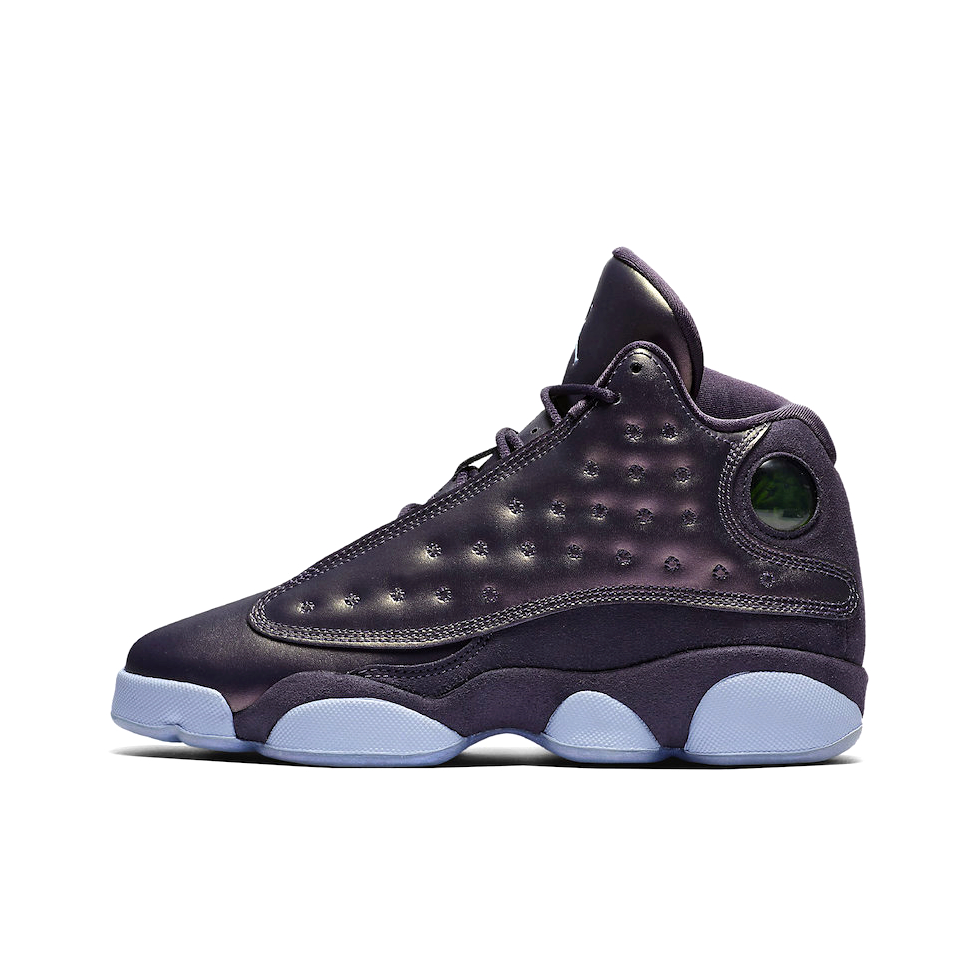 推荐商品：Air Jordan 13 篮球鞋 zoom air缓震支撑抓地减震防滑舒适拼接复古耐穿 Dark Raisin 暗紫