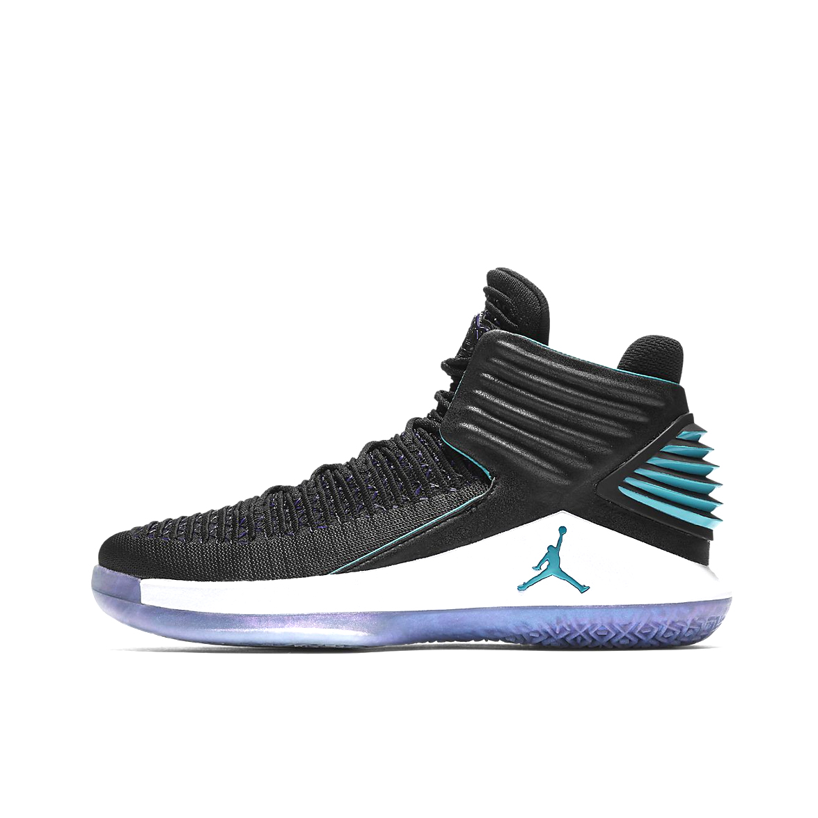 推荐商品：Air Jordan 32 篮球鞋 zoom air缓震支撑飞线实战防滑 Boardroom Ceo 黑青/黄蜂/总裁