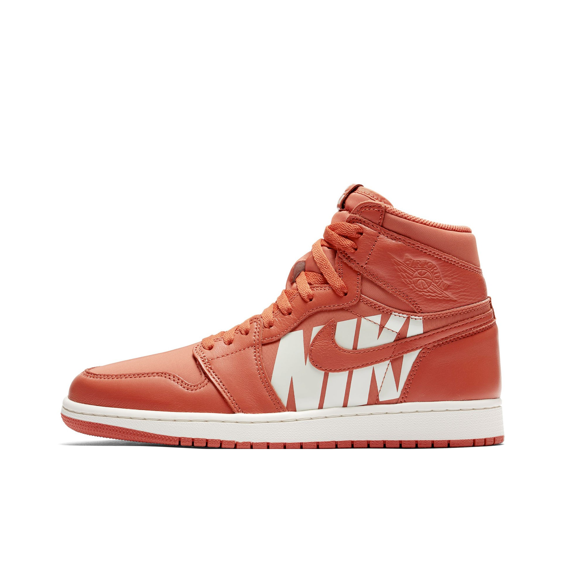 Air Jordan 1 Vintage Coral 橙色/弹幕字体