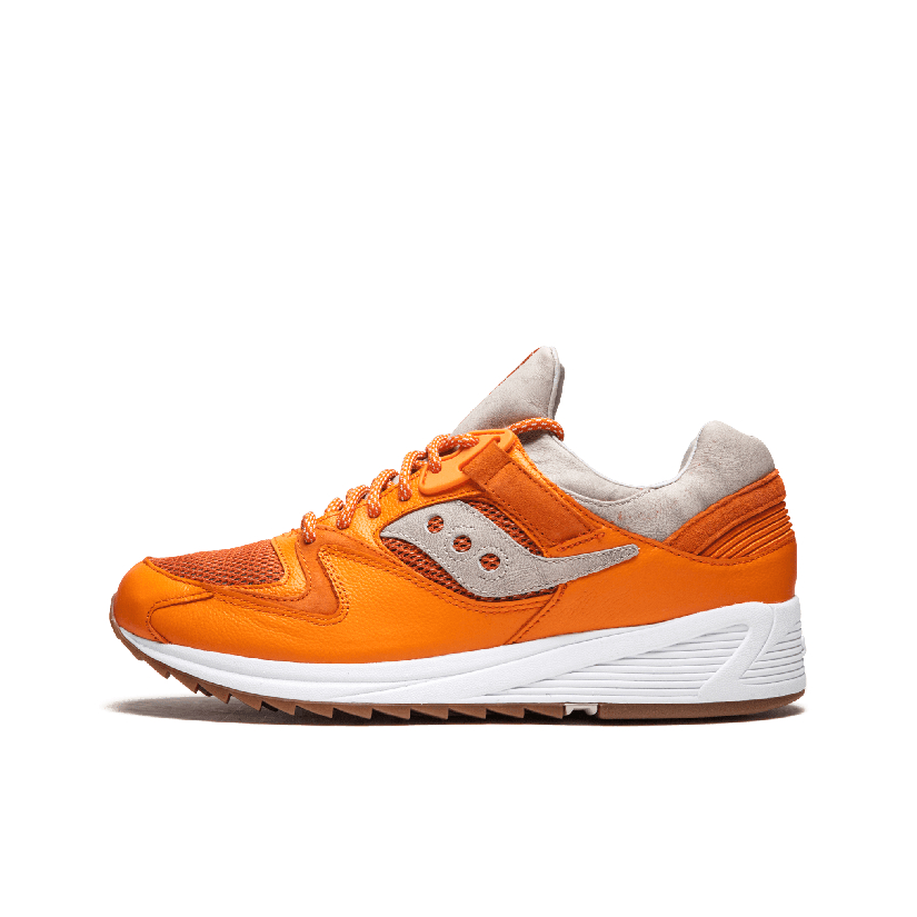 推荐商品：Saucony/索康尼 Grid 8500 耐磨透气 防滑减震 轻便 复古 舒适 跑鞋 END X LOBSTER/Orange 橙色