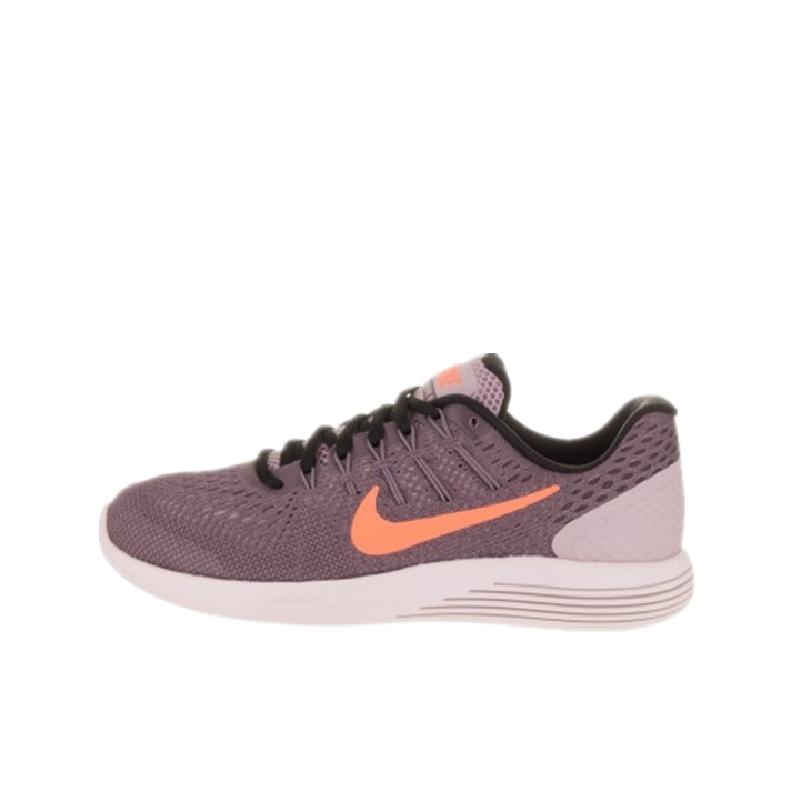 推荐商品：Nike LunarGlide 8 跑鞋 缓震回弹网面透气耐磨防滑舒适轻便百搭织物马拉松 Purple Shade/Pearl Pink 淡紫