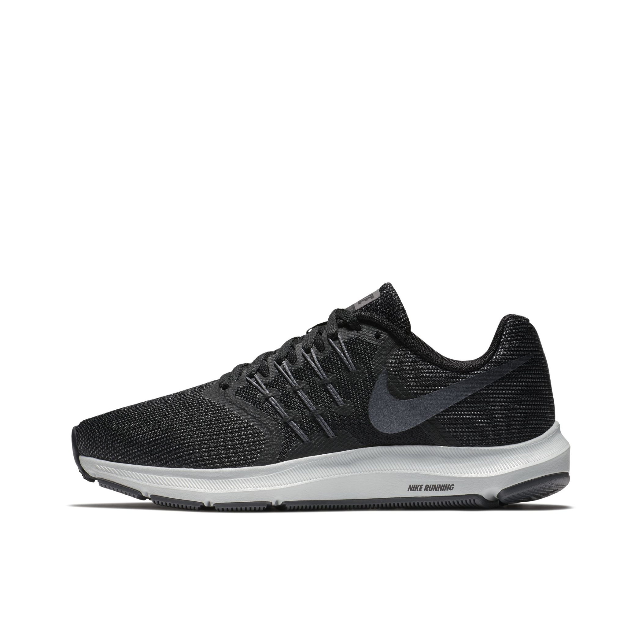 推荐商品：Nike Run Swift 跑鞋 缓震回弹防滑耐磨轻便透气休闲 Black Hematite Grey  黑灰
