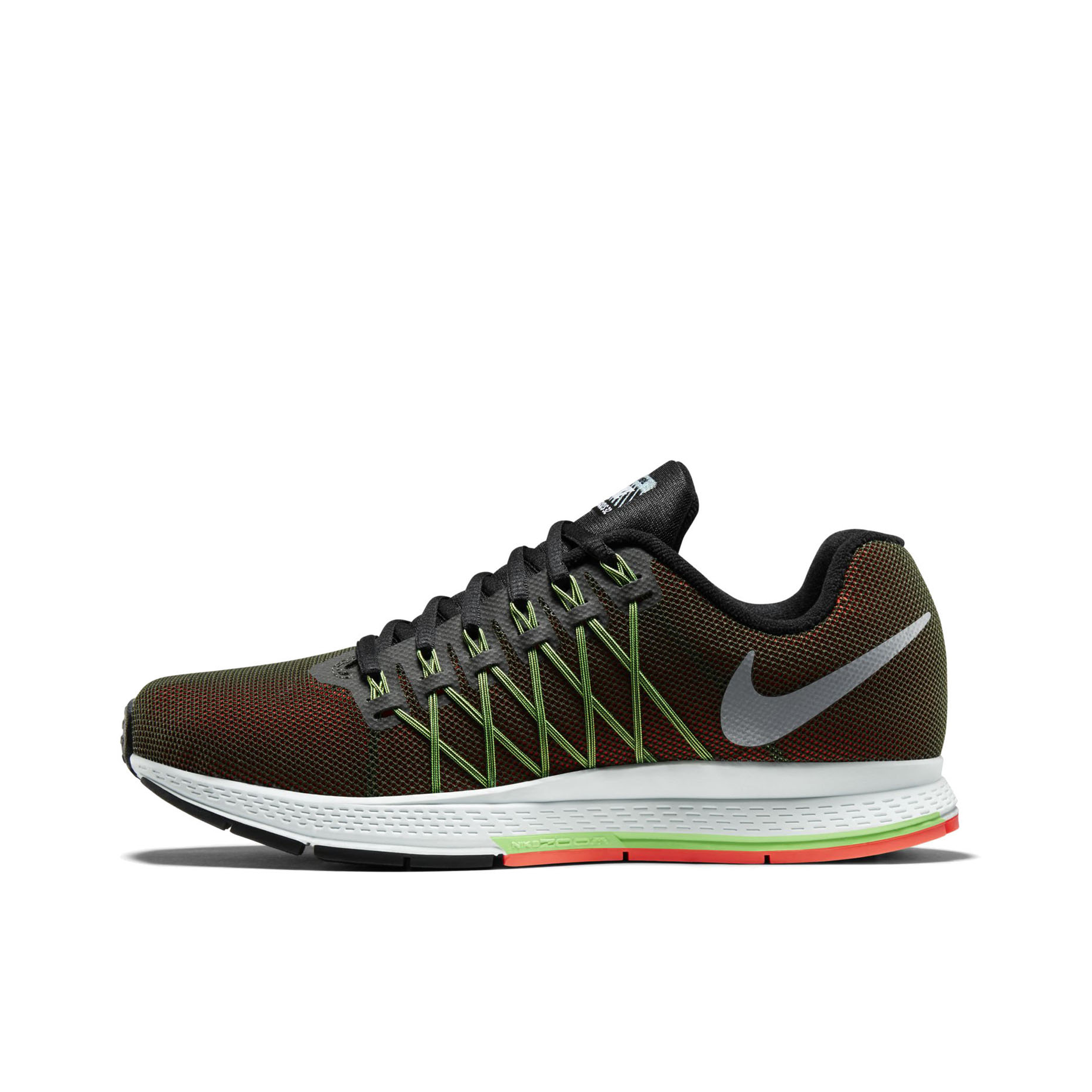 推荐商品：Nike Air Zoom Pegasus 32 跑鞋 防滑耐磨轻便透气舒适百搭网布圆头运动低帮 Flash Sequoia 酒红反光
