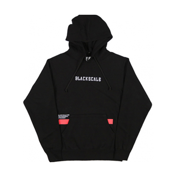Black Scale 背后星星图案帽衫 男女同款 BSLHDE02181021
