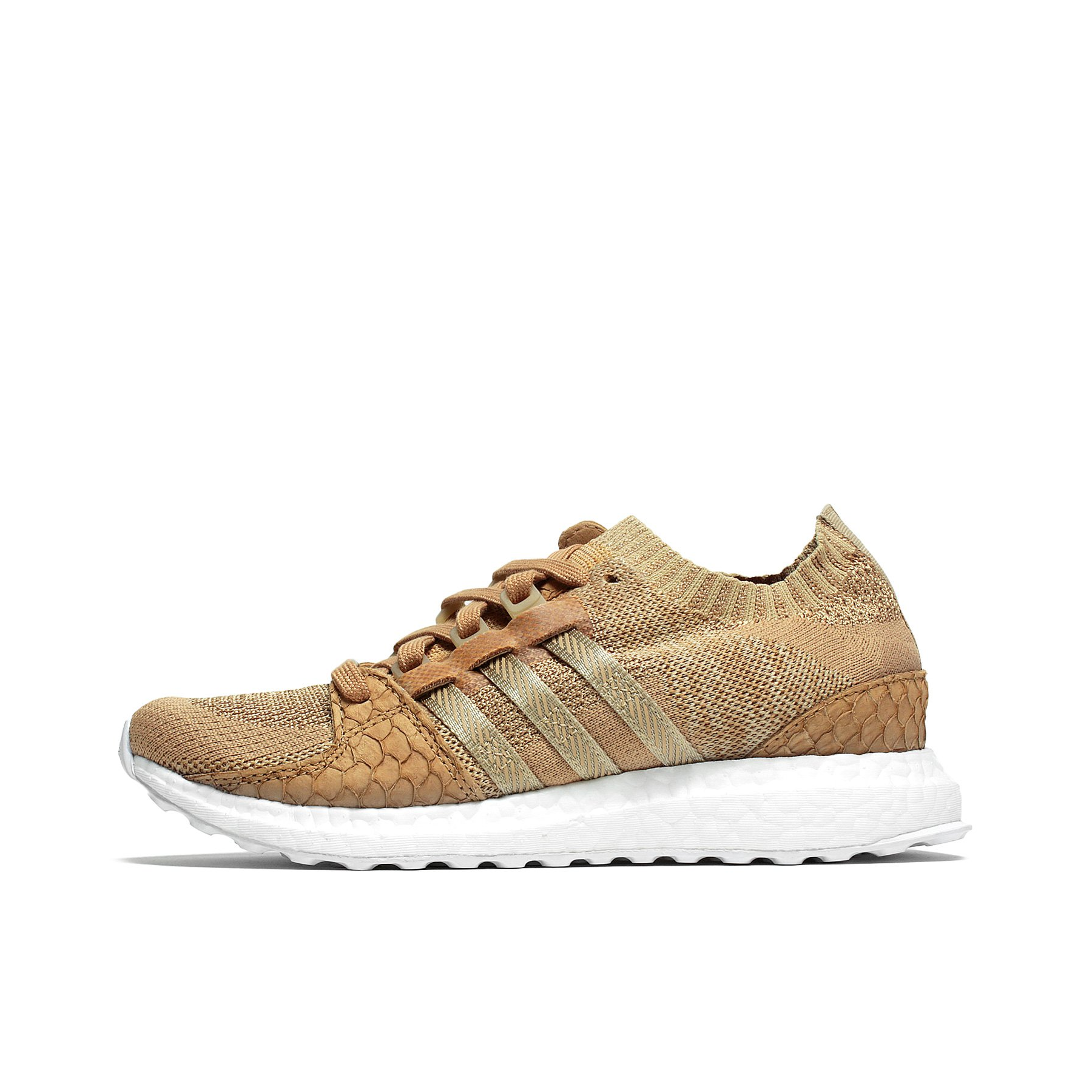 推荐商品：adidas EQT Support Ultra 防滑耐磨 舒适轻便 织物 网布 复古 跑鞋 Pusha T Brown Paper Bag 金龙鳞