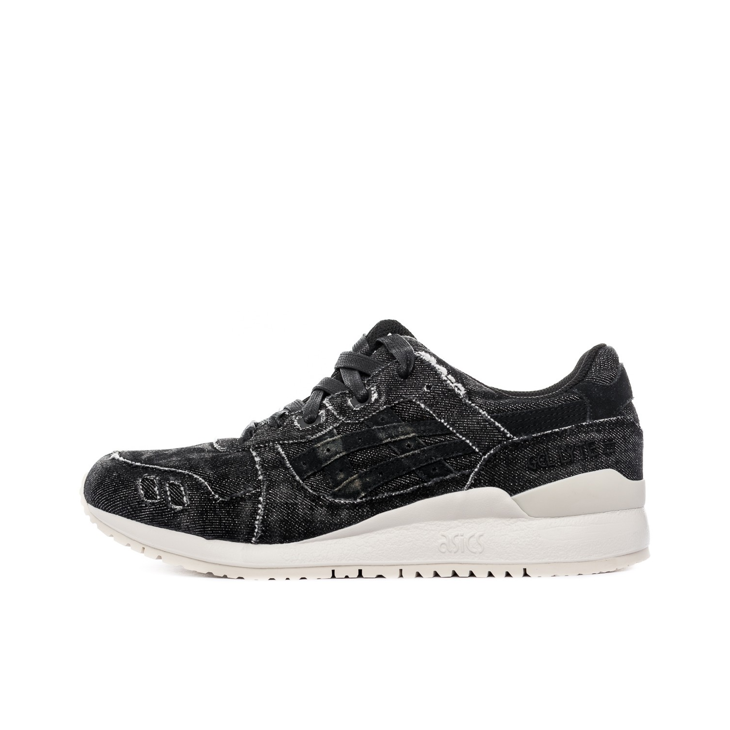 推荐商品：Asics/亚瑟士 Gel-Lyte 3 OG 减震回弹 耐磨防滑 舒适透气 合成革 缓震 复古 低帮 跑鞋 Black 深黑色
