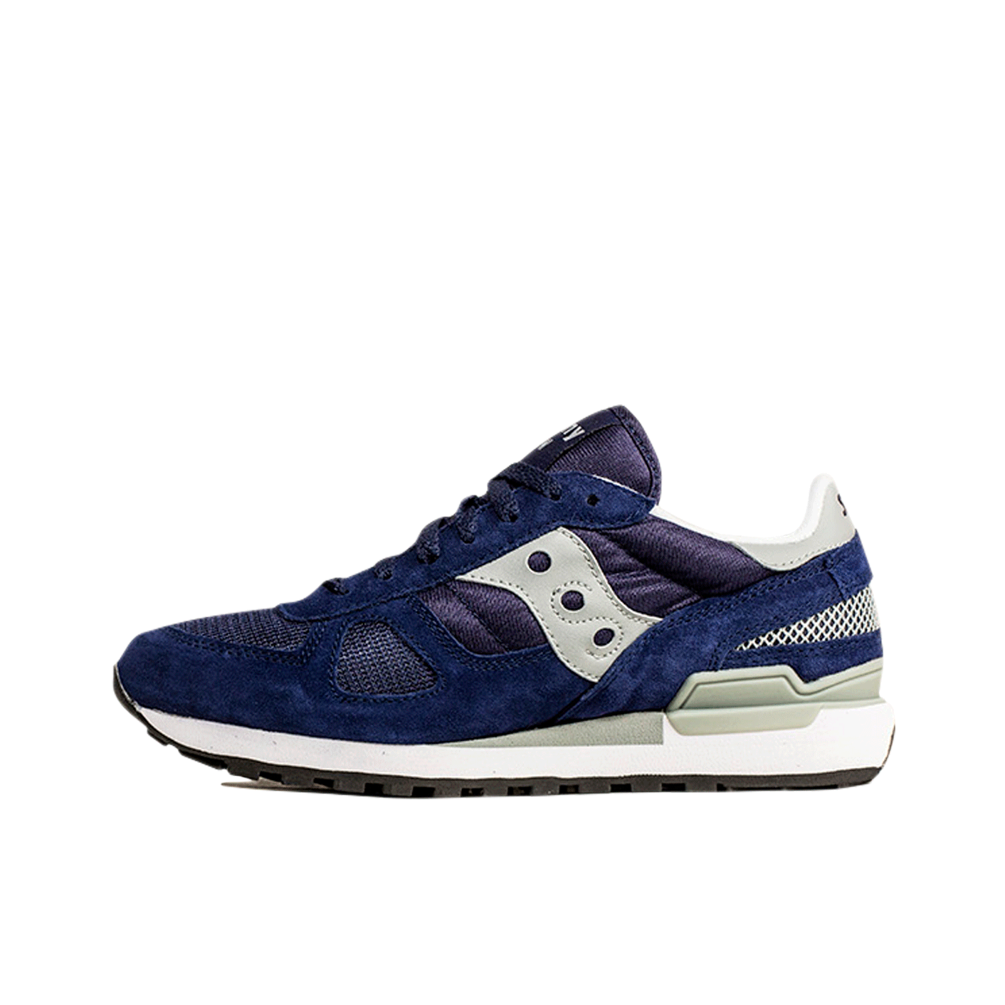 推荐商品：Saucony/索康尼 Shadow Original 时尚复古 减震回弹 防滑耐磨 透气 运动 织物 低帮 跑鞋 Blue/Grey 灰紫