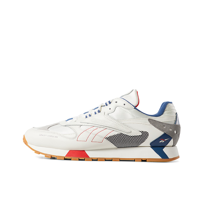 推荐商品：Reebok/锐步 Classic Leather 跑鞋 休闲复古减震回弹防滑耐磨低帮合成革织物轻便 DarkGray/White/OrangeRed

 白灰棕