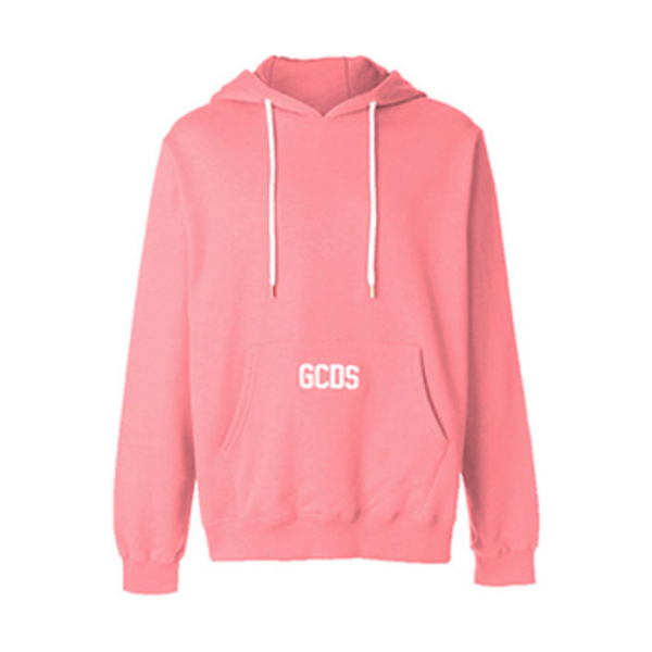 GCDS 粉色字母连帽卫衣 男女同款 CC94U020014 06