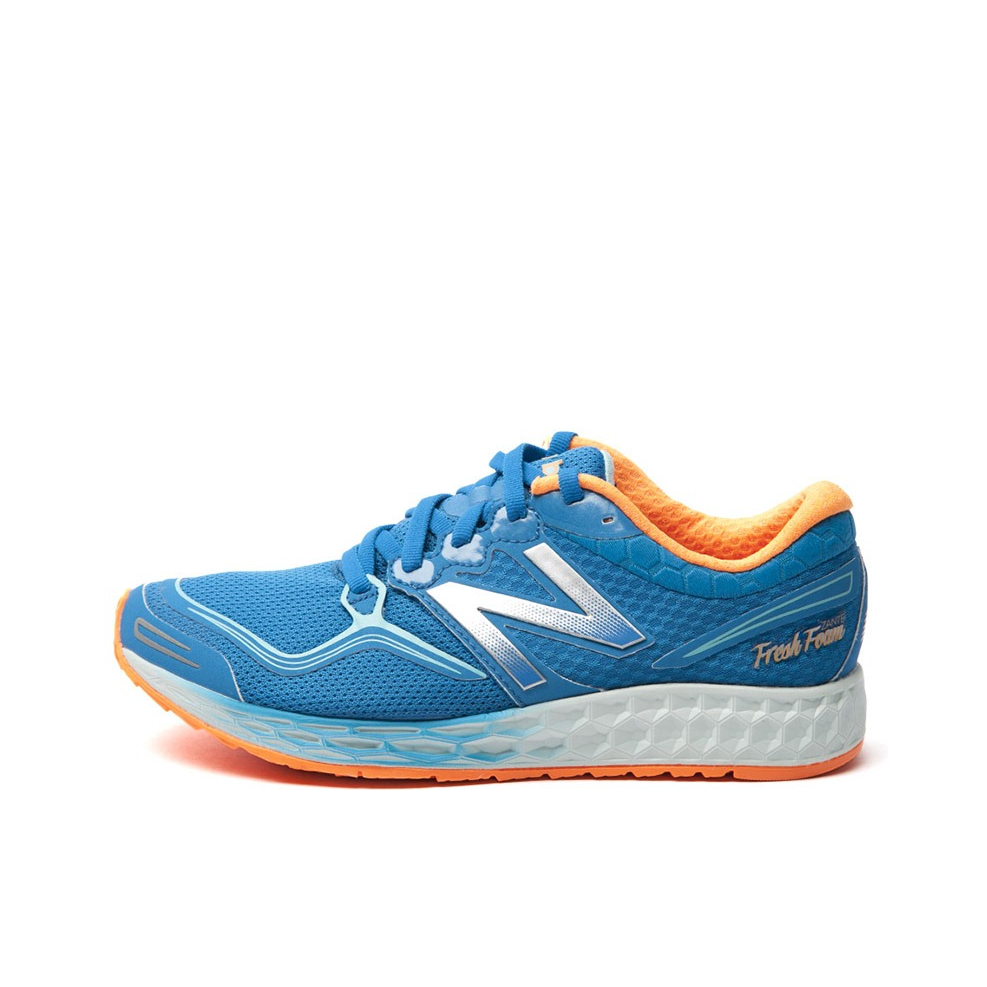 推荐商品：New Balance 耐磨透气 超轻 跑鞋 Blue/Orange 天蓝