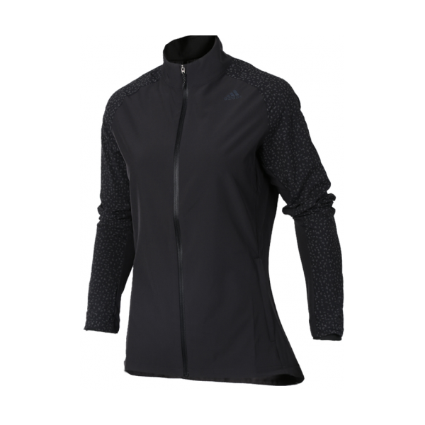 adidas 运动生活系列纯色拉链立领长袖夹克 BR5939 BR5934