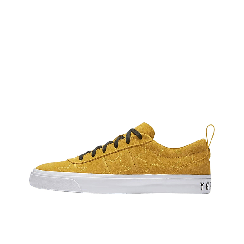 推荐商品：Converse/匡威 One Star 翻毛皮 防滑 复古 星星鞋 板鞋 SandyBrown RSVP 联名/黄色