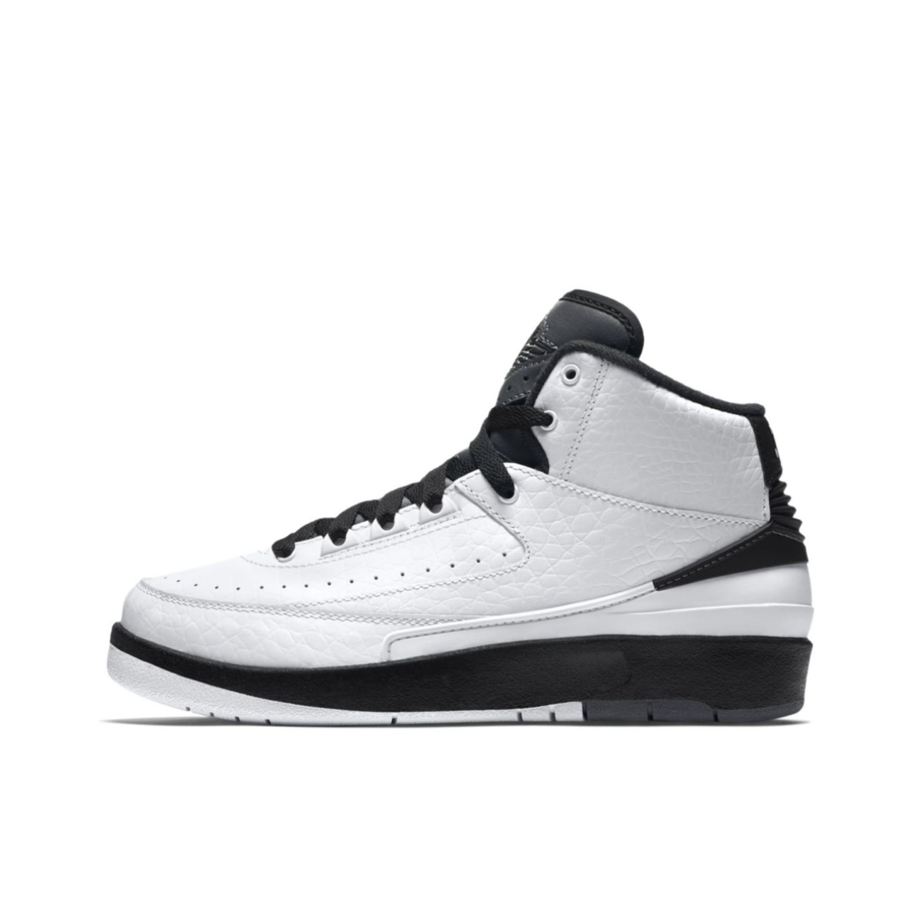 推荐商品：Air Jordan 2 运动休闲鞋 缓震防滑耐磨潮流复古包裹性 Wing It 白色/暗黑色