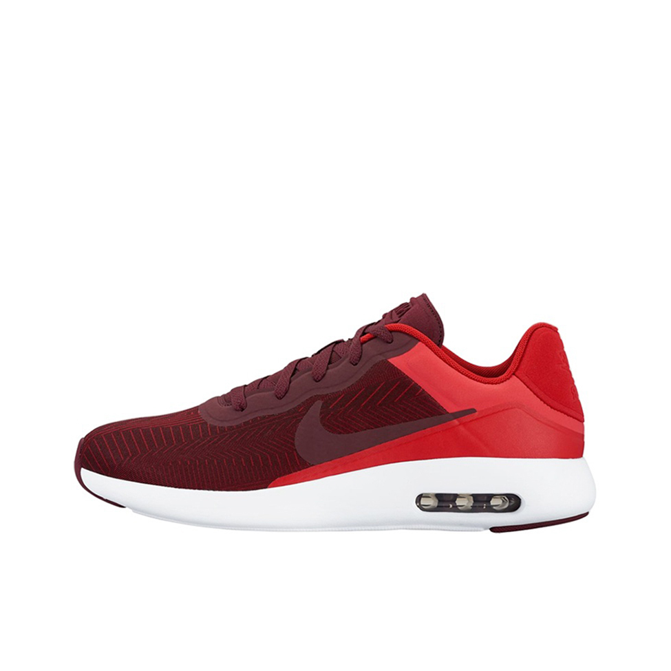 推荐商品：Nike Air Max Modern 舒适透气 防滑耐磨 减震轻便 休闲 跑鞋 Night Maroon/Red 暗红