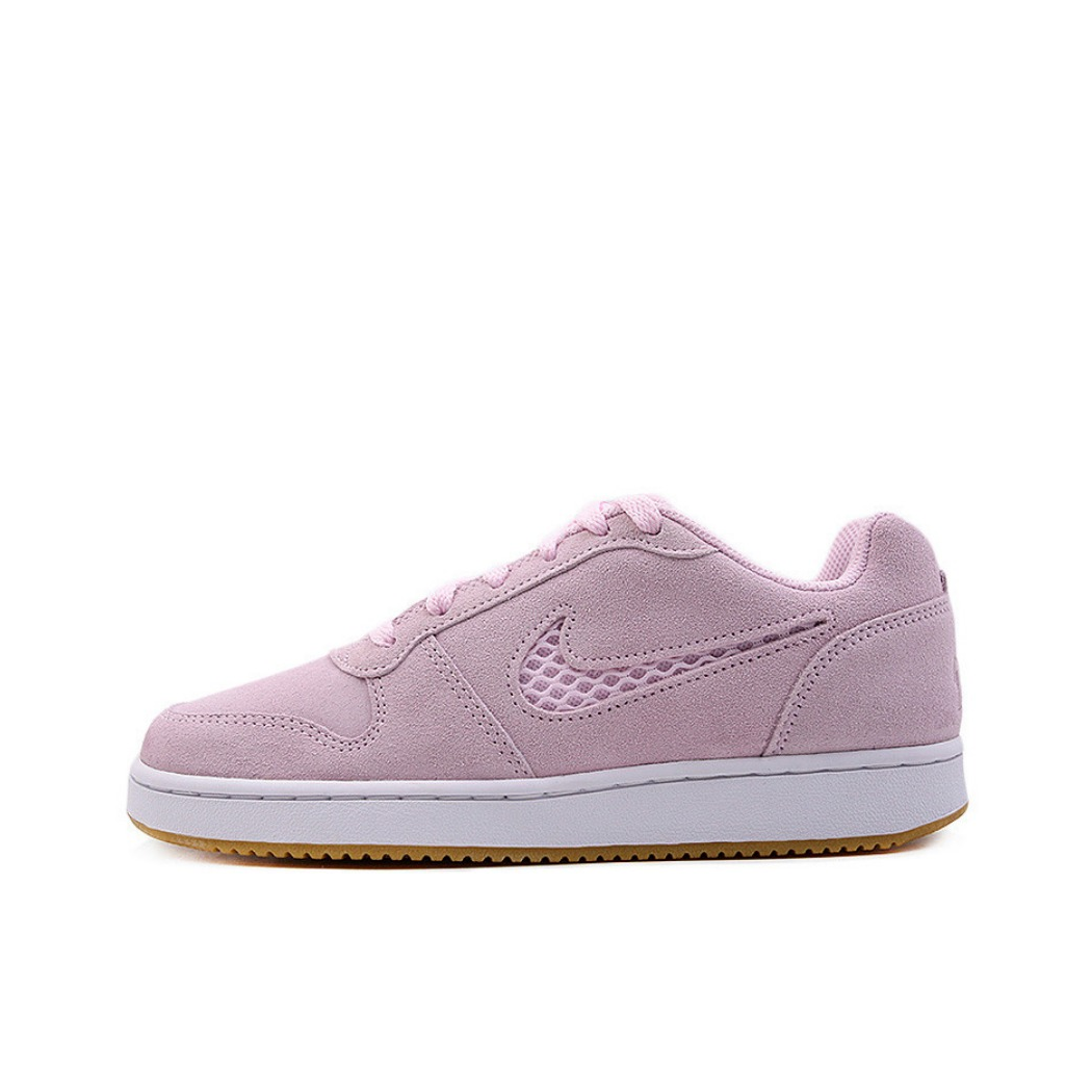 推荐商品：Nike Ebernon 板鞋 防滑轻便舒适百搭休闲复古耐磨滑 Low Pink Foam 灰粉生胶