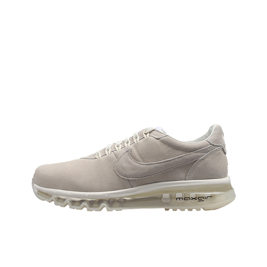 推荐商品：Nike Air Max LD-Zero 跑鞋 减震气垫透气全掌防滑耐磨舒适轻便低帮百搭复古织物马拉松 Sail White 浅灰