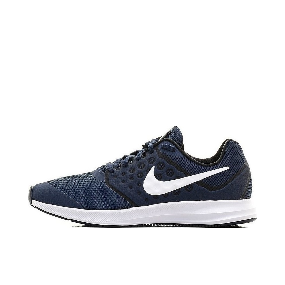 推荐商品：Nike Downshifter 7 跑鞋 网面透气缓震轻便防滑耐磨综合训练潮流百搭 Midnight  Navy 藏蓝