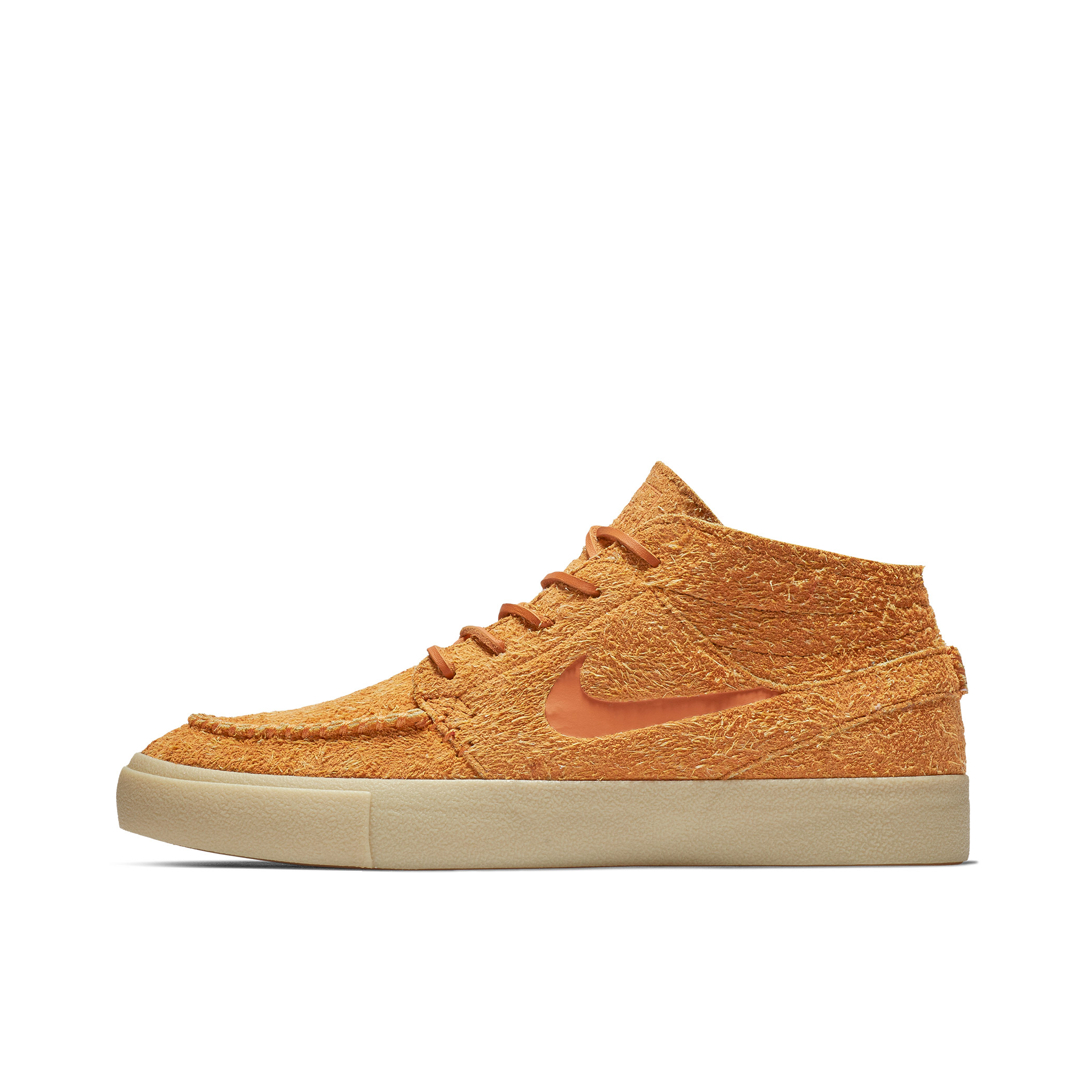 推荐商品：Nike SB Zoom Janoski Mid Crafted 减震轻便 防滑耐磨 舒适 简约复古 板鞋 Orange 煤渣橙