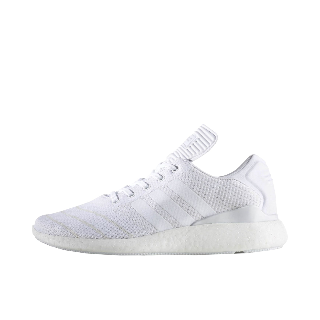 推荐商品：adidas Busenitz Pure Boost 轻便透气 减震耐磨 跑鞋 Triple White 白武士