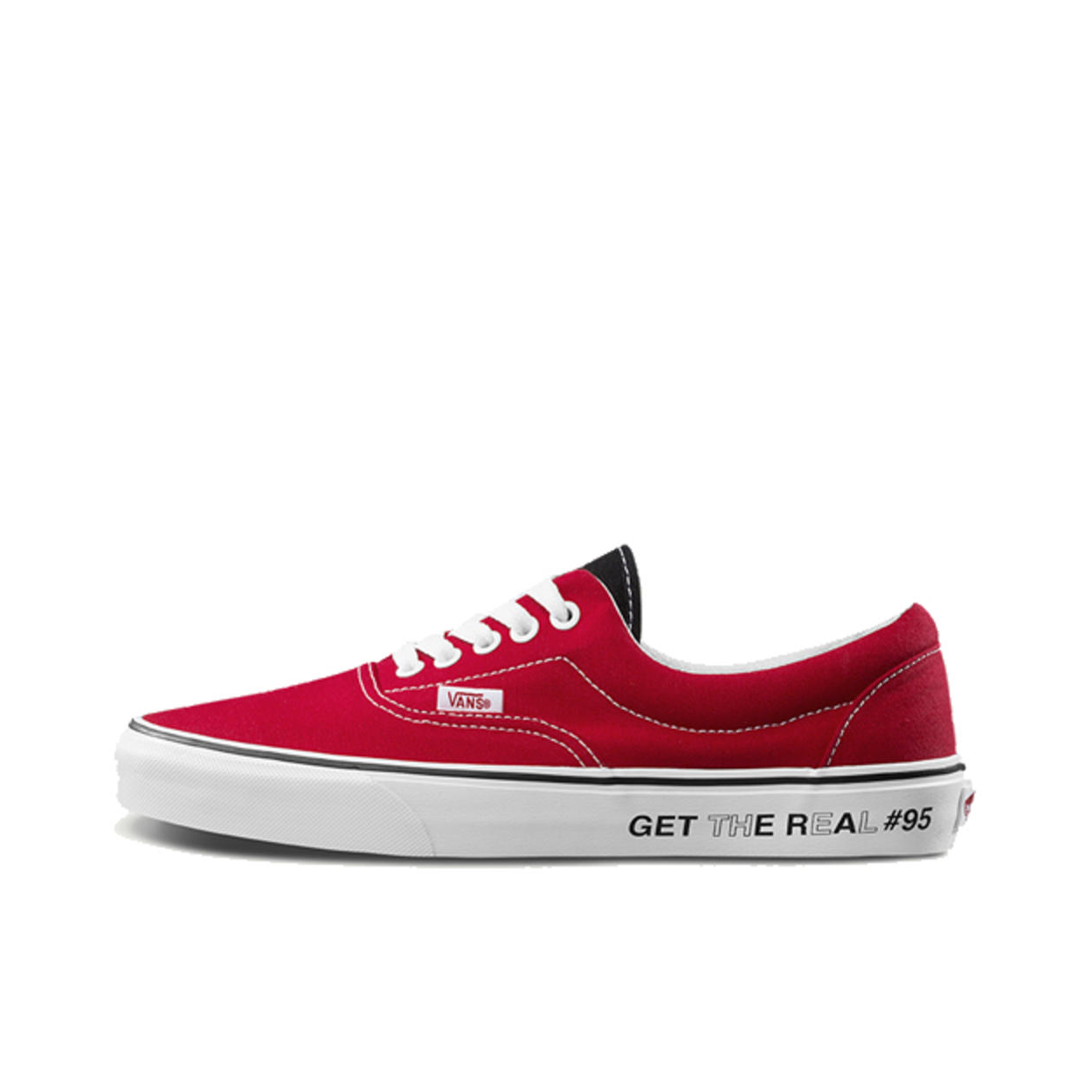 推荐商品：Vans/范斯 Era Lx Comfycusra 轻便 复古 帆布鞋 Get The Real/Red GET THE REAL/红白