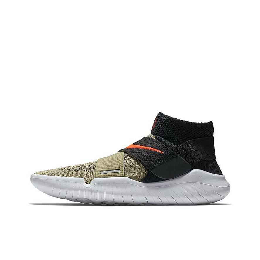 推荐商品：Nike Free RN Motion FK 2018 跑鞋 舒适轻便减震透气防滑耐磨高帮 Neutral Olive 橄榄绿