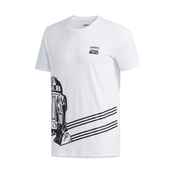 adidas 条纹圆领短袖T恤 DW8172