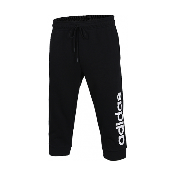adidas 运动休闲针织中长裤 男女同款 DW8027