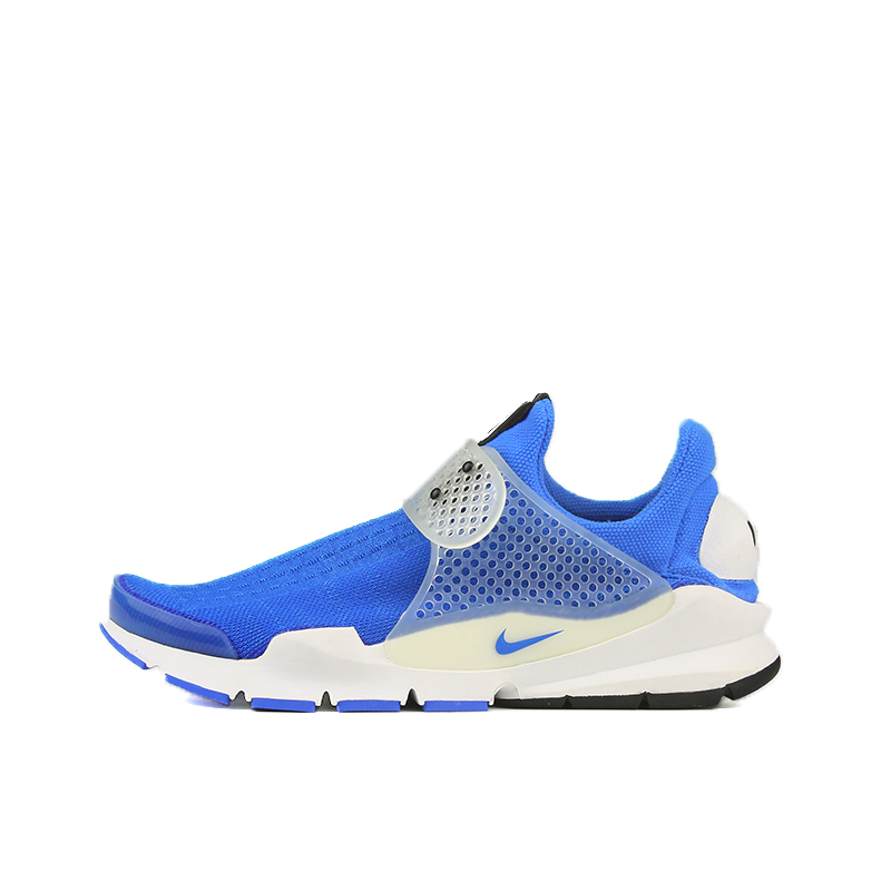 推荐商品：Nike Sock Dart 运动休闲鞋 防滑耐磨轻便透气织物低帮圆头支撑 Photo Blue 藤原浩联名/糖果蓝